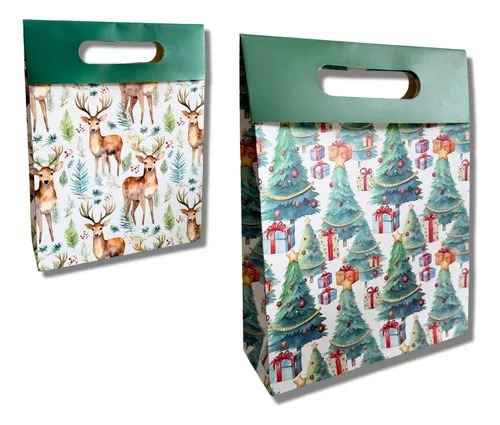 SACOLA NATAL 23X8X30 CM